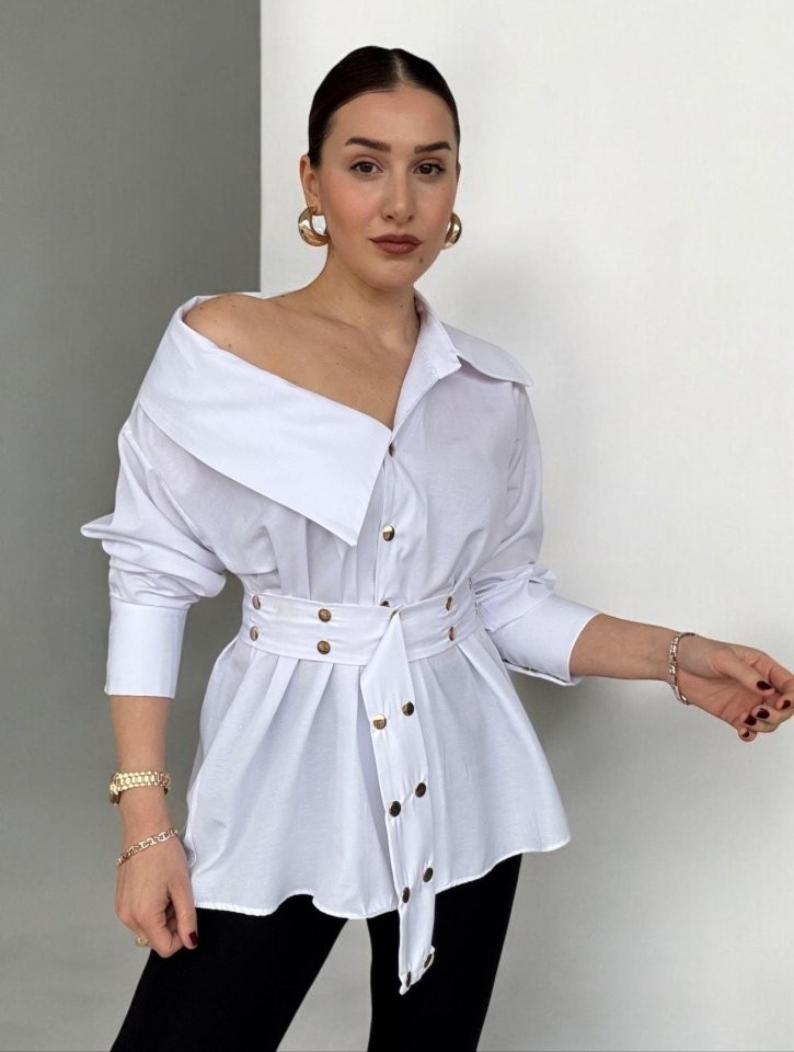 6493 GÖMLEK-BEYAZ