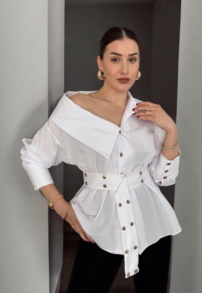 6493 GÖMLEK-BEYAZ