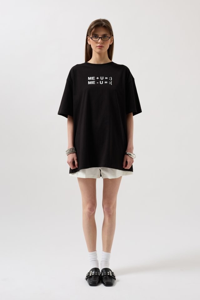 Kabartma Baskılı T-Shirt