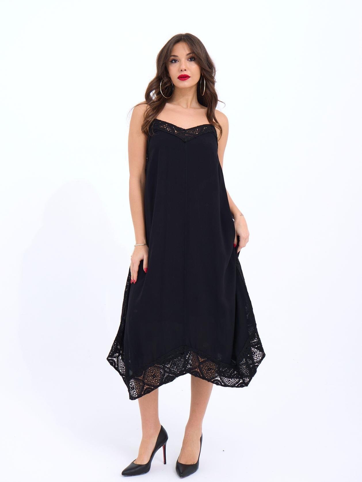7108 ELBİSE-SİYAH