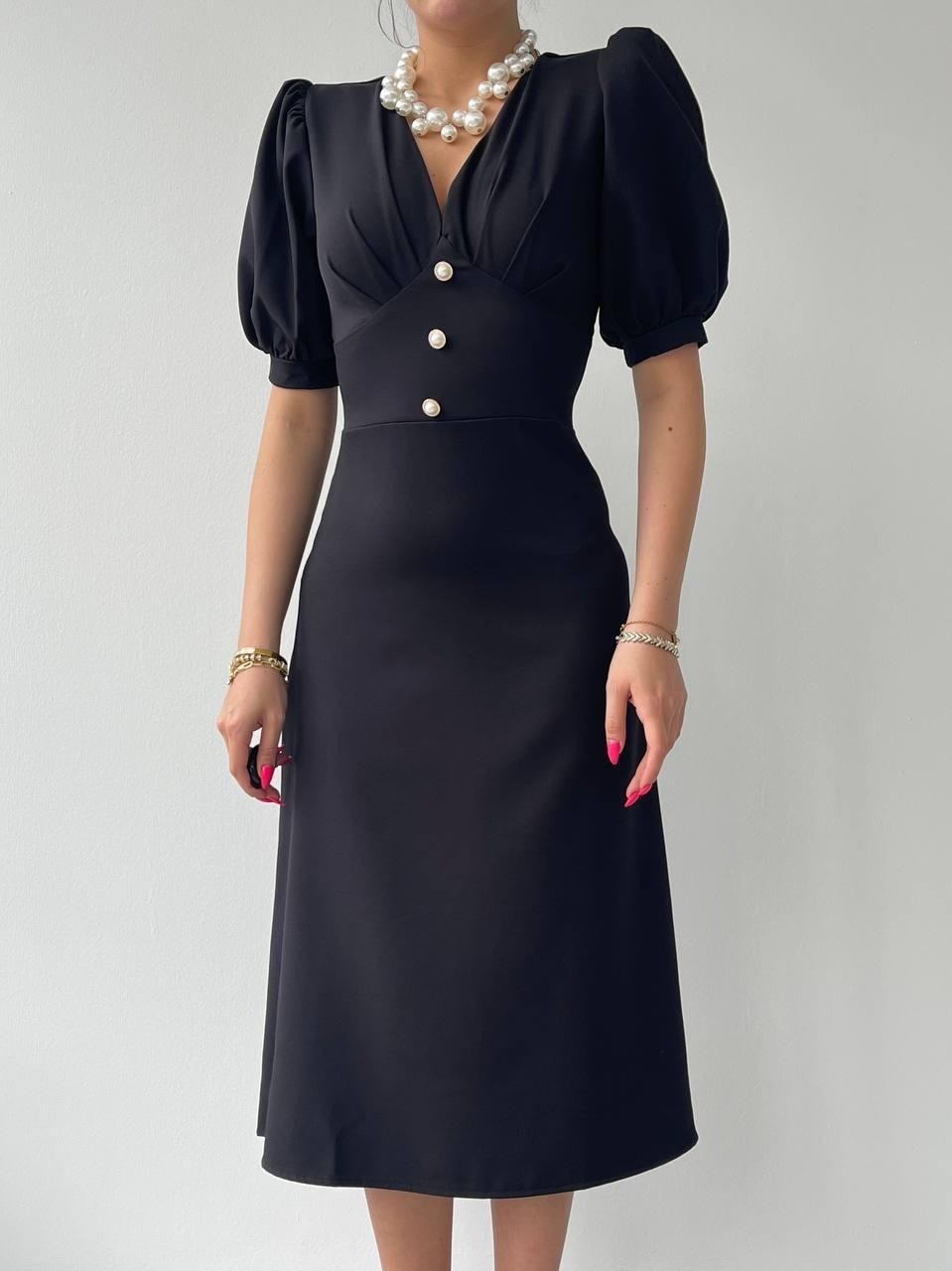 Linda Midi Elbise