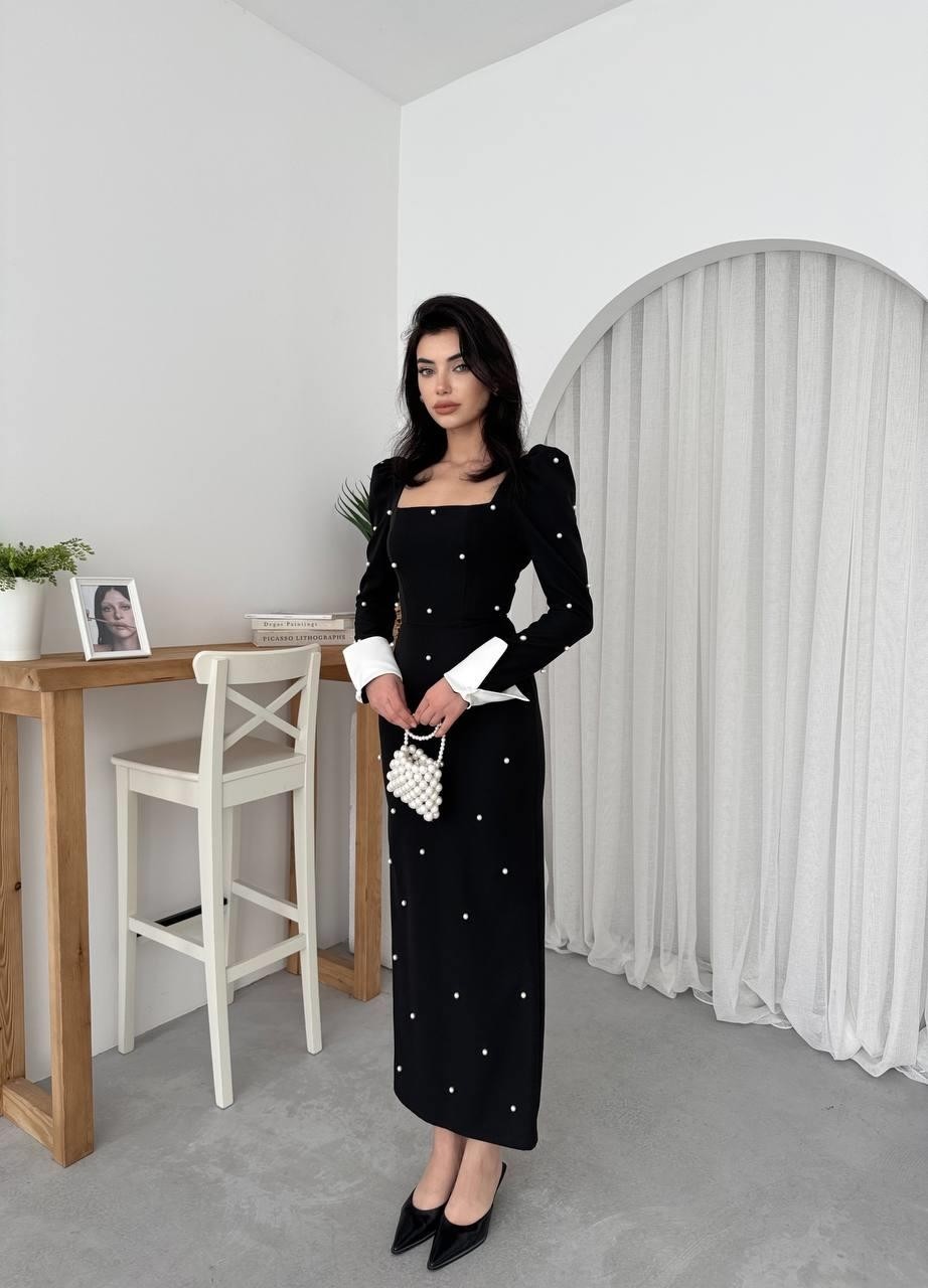 Stell İncili Elbise