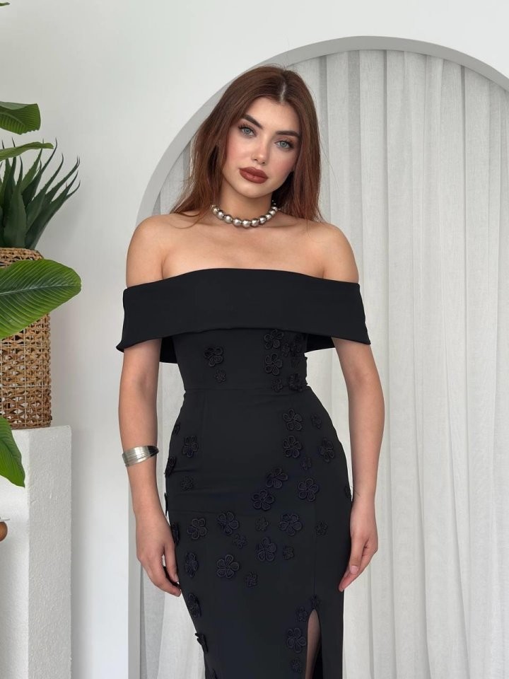 Cası Straplez  Elbise