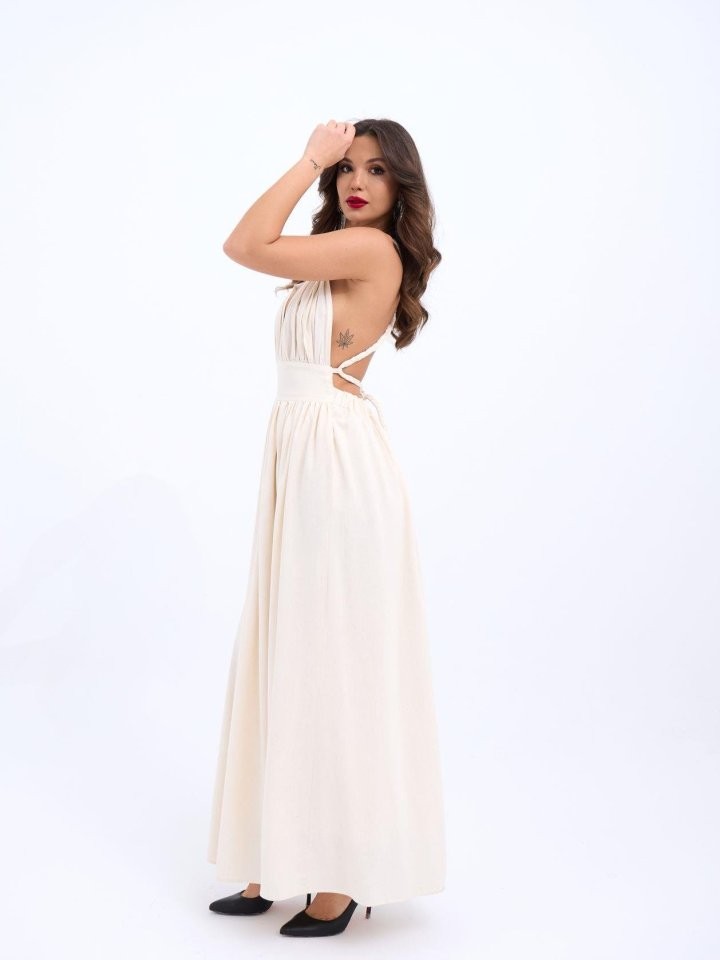 6832 ELBİSE-BEJ