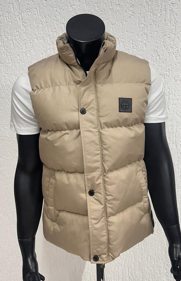 Stone Island Su ve Rüzgar Geçirmez Erkek Yelek