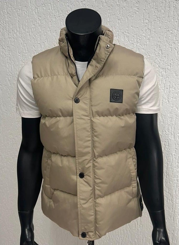 Stone Island Su ve Rüzgar Geçirmez Erkek Yelek