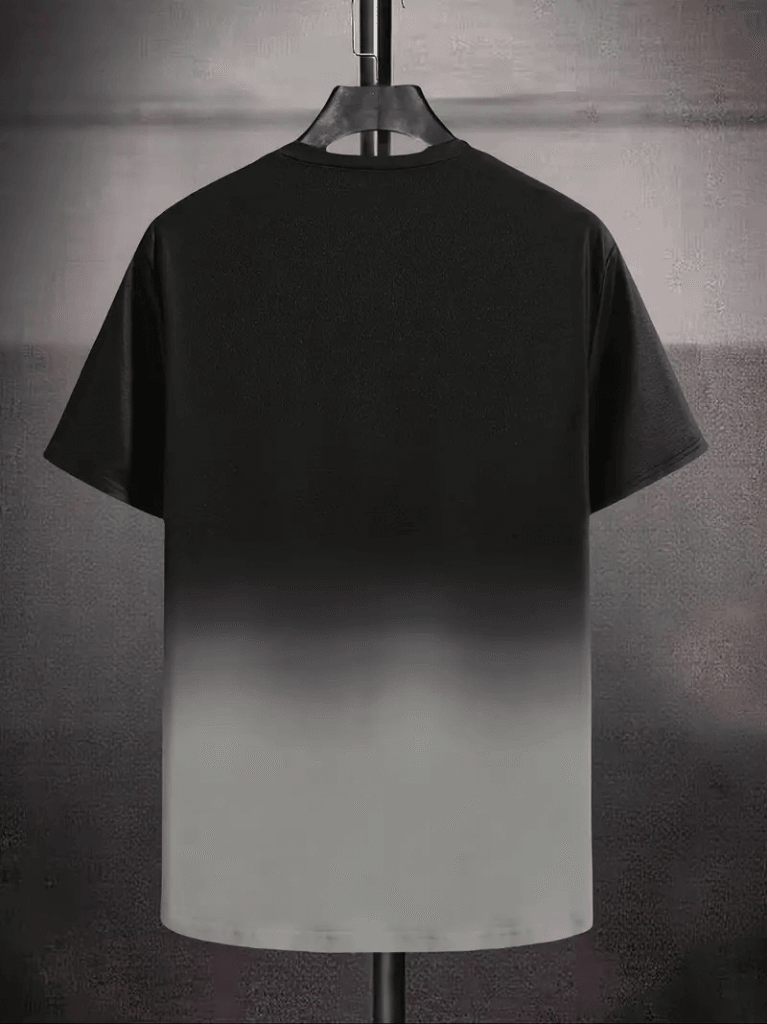 Erkek Kısa Kollu Bisiklet Yaka Baskılı Süprem T-shirt