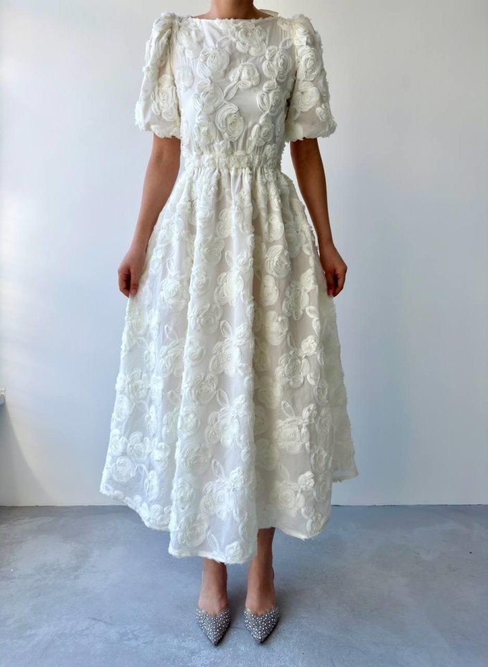 Wear Sırt Bağlama Detaylı Elbise