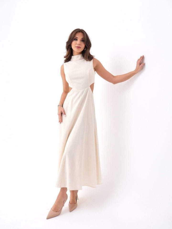 7094 ELBİSE-BEJ