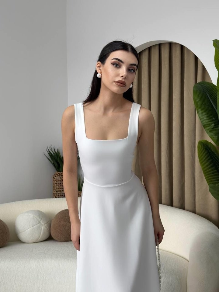 Neapolitan Askılı Elbise