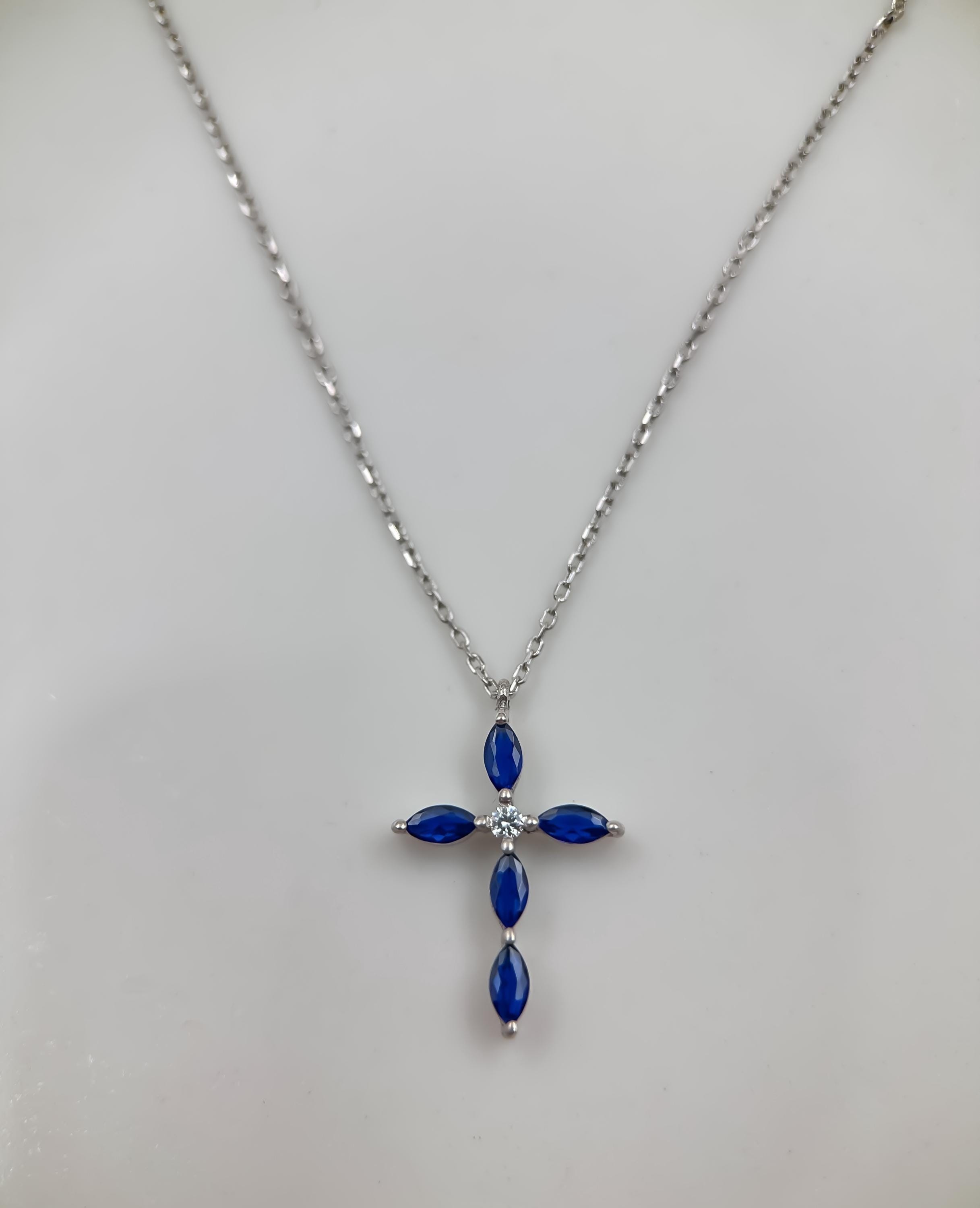 Customized Cross Pendant with Birthstones | Personalized Birthstone Cross Necklace | Unique Christian Jewelry Gift | Custom Cross Necklace