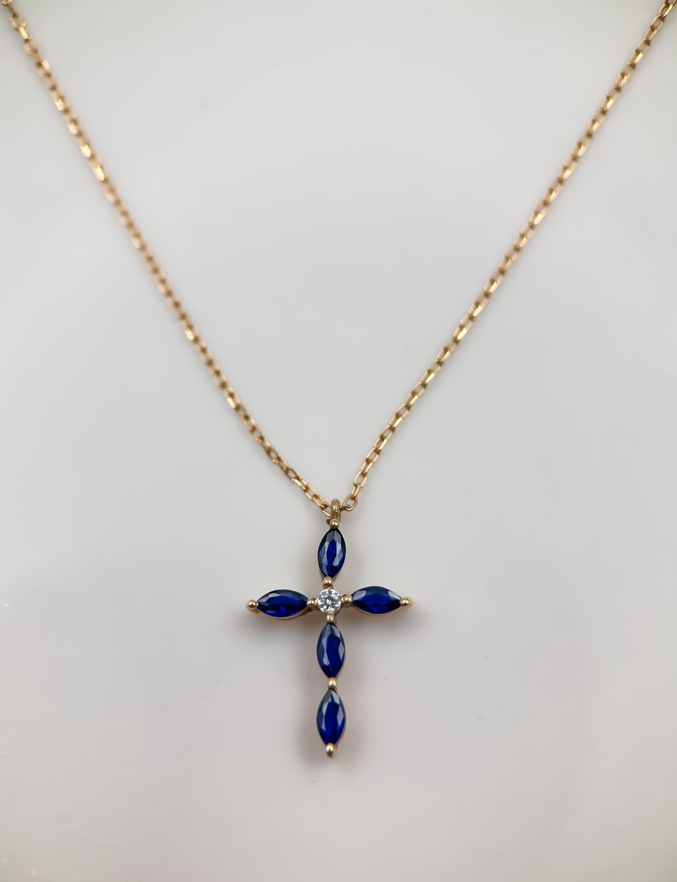 Customized Cross Pendant with Birthstones | Personalized Birthstone Cross Necklace | Unique Christian Jewelry Gift | Custom Cross Necklace