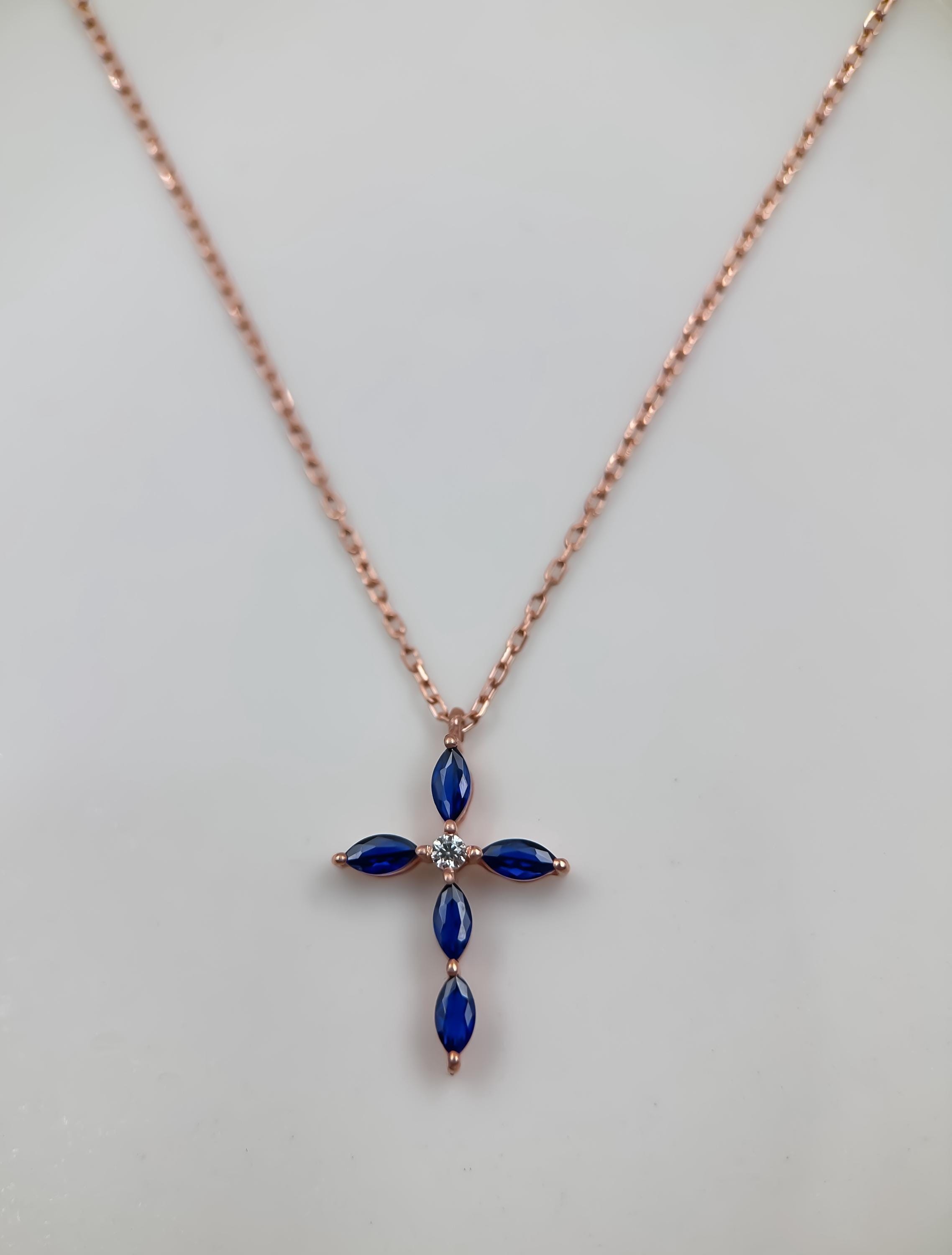 Customized Cross Pendant with Birthstones | Personalized Birthstone Cross Necklace | Unique Christian Jewelry Gift | Custom Cross Necklace