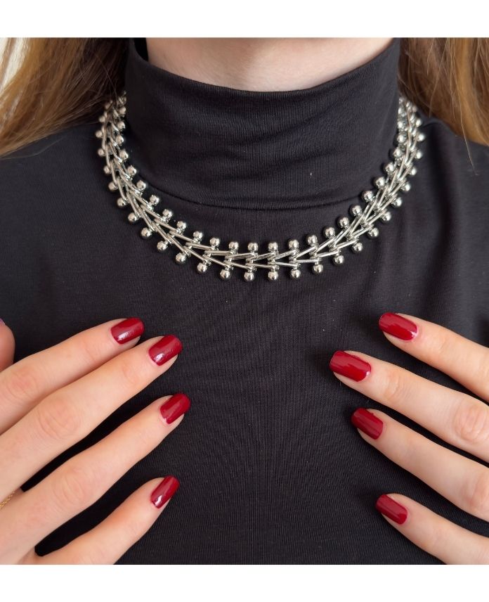 Bijüteri Vintege Zincir Kolye