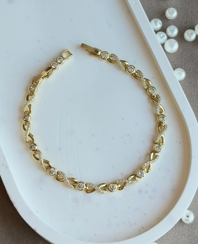 Xuping Sonsuz Taşlı 14K Bileklik