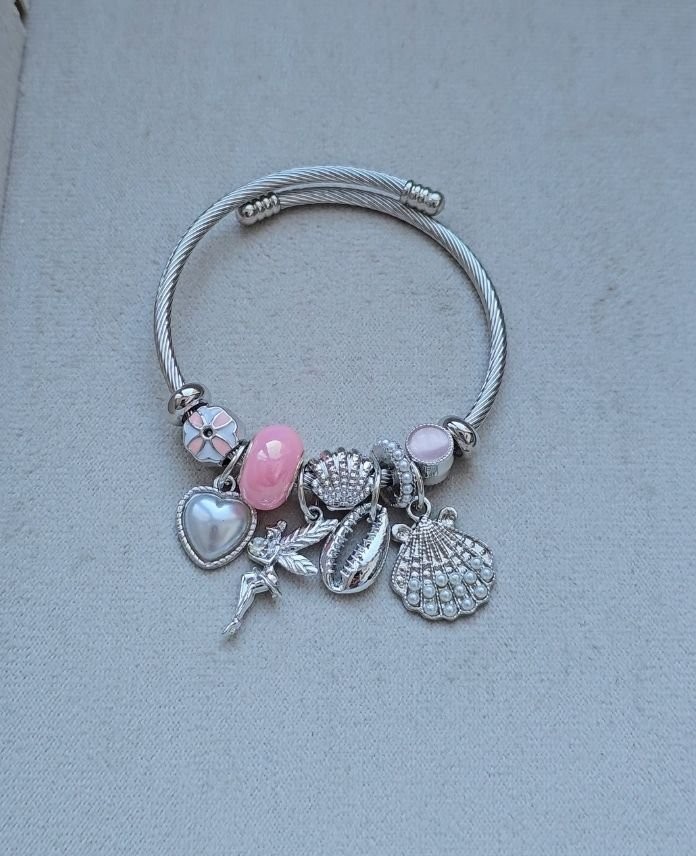 Pndr Silver Pembe Melek