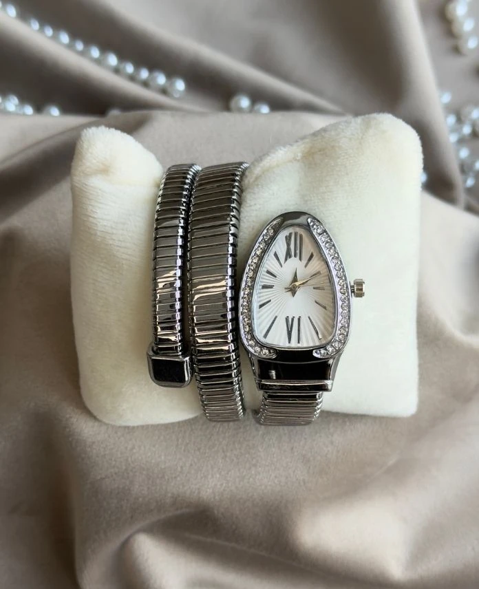 Aksesuar Metal Yılan Saat