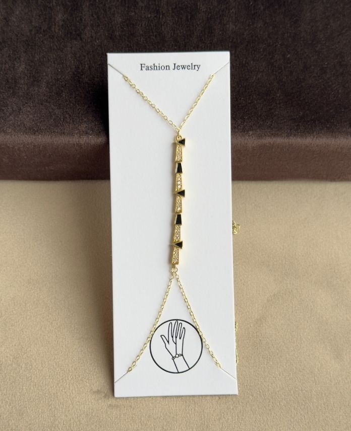 Pirinç Siyah Taşlı Şahmeran