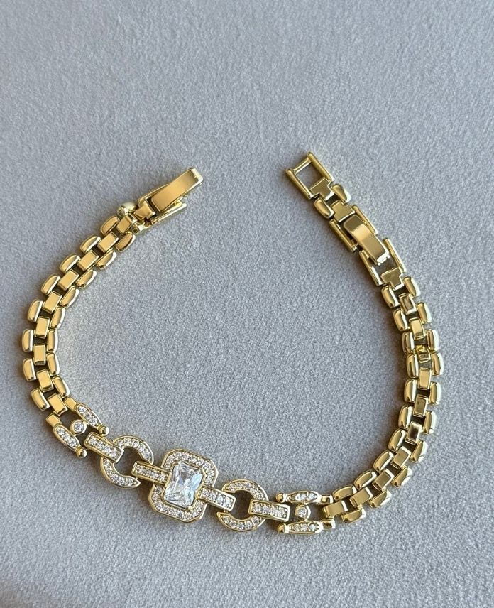 Xuping Baget Taşlı 14K Bileklik