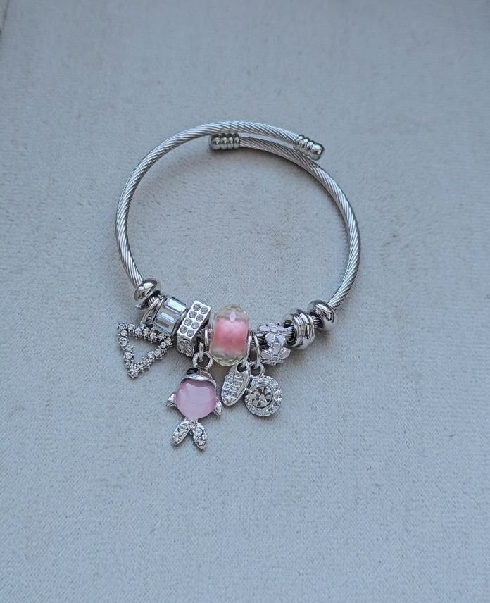Pndr Silver Pembe Balık