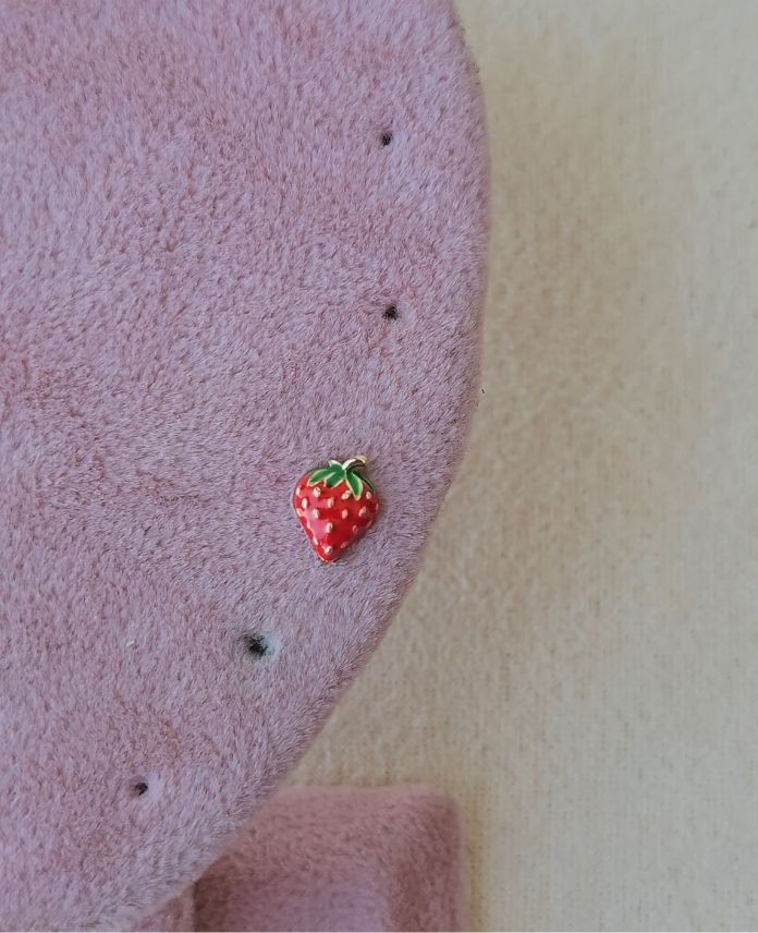 Çelik Kiraz (Arkası Düz) Piercing