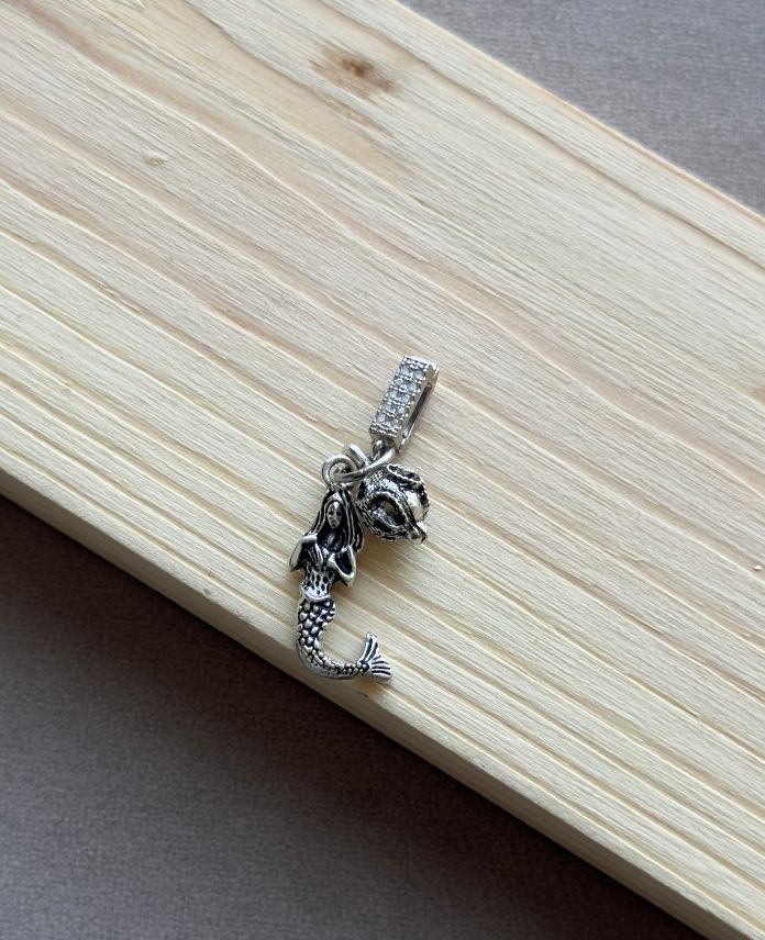 Pirinç Fermuar Charm