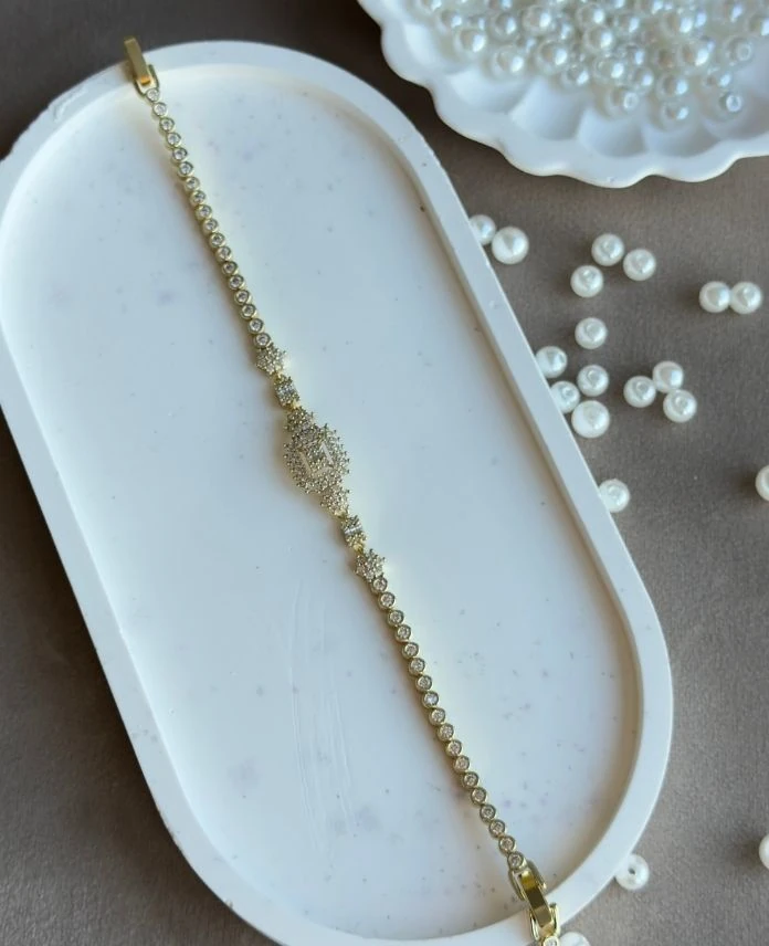 Xuping Baget Taşlı 14K Bileklik