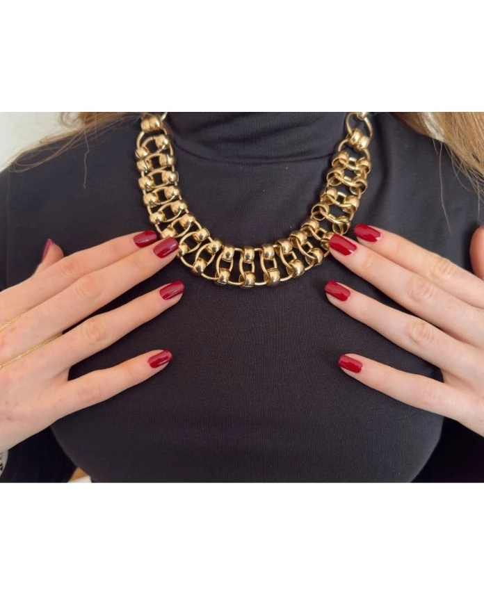 Bijüteri Vintege Zincir Kolye