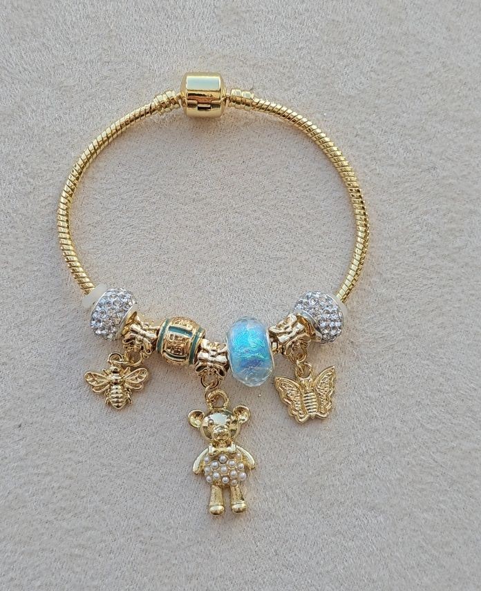 Pndr Gold Gerçek Ayıcık Mavi