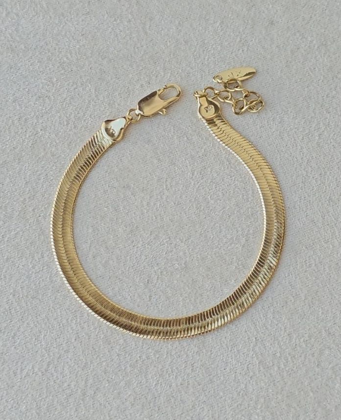Xuping Kalın İtalyan Gold Bileklik
