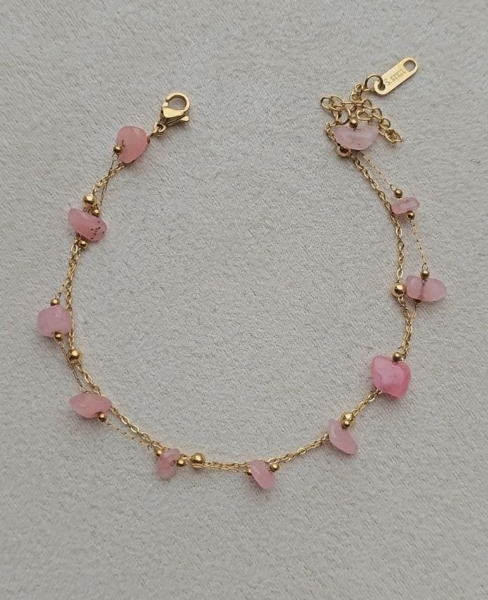 Çelik 2 Li Pembe Halhal