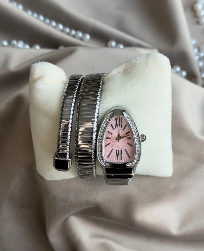 Aksesuar Metal Yılan Saat