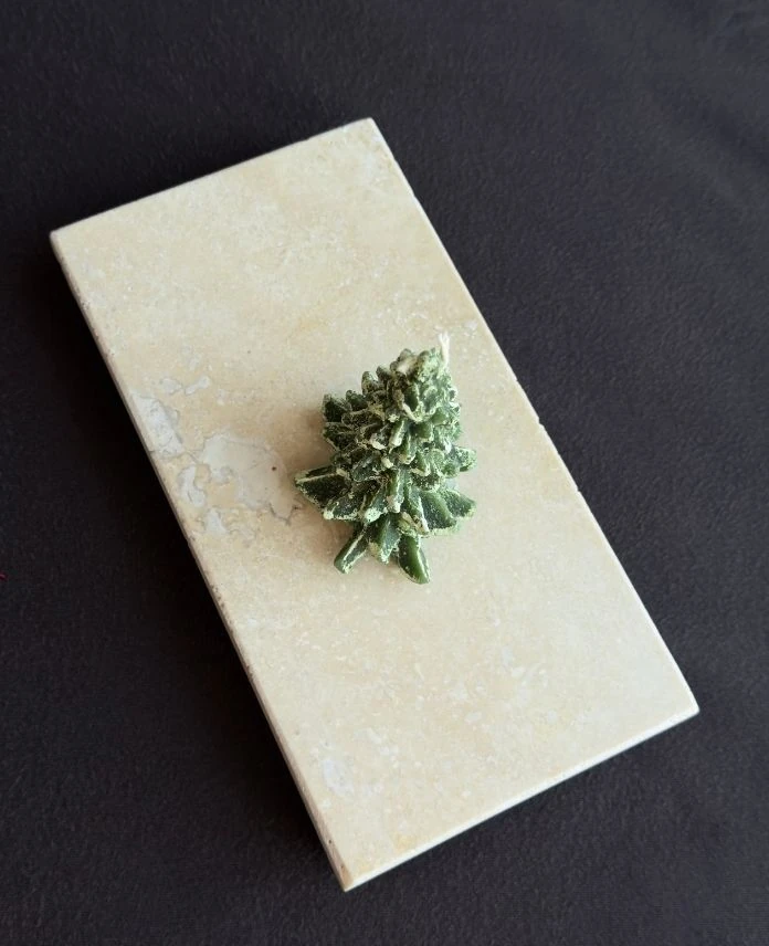 Aksesuar Çam Ağacı 10Cm Kokulu Mum