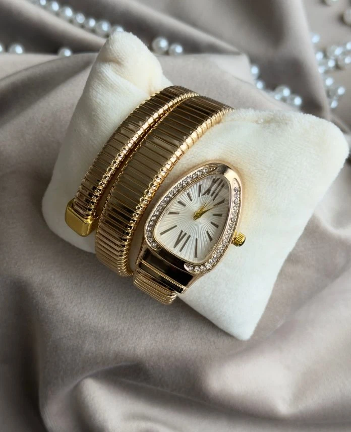 Aksesuar Metal Yılan Saat