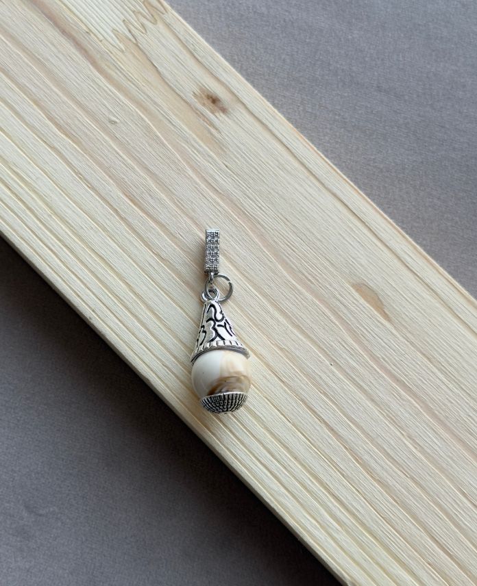 Pirinç Fermuar Charm