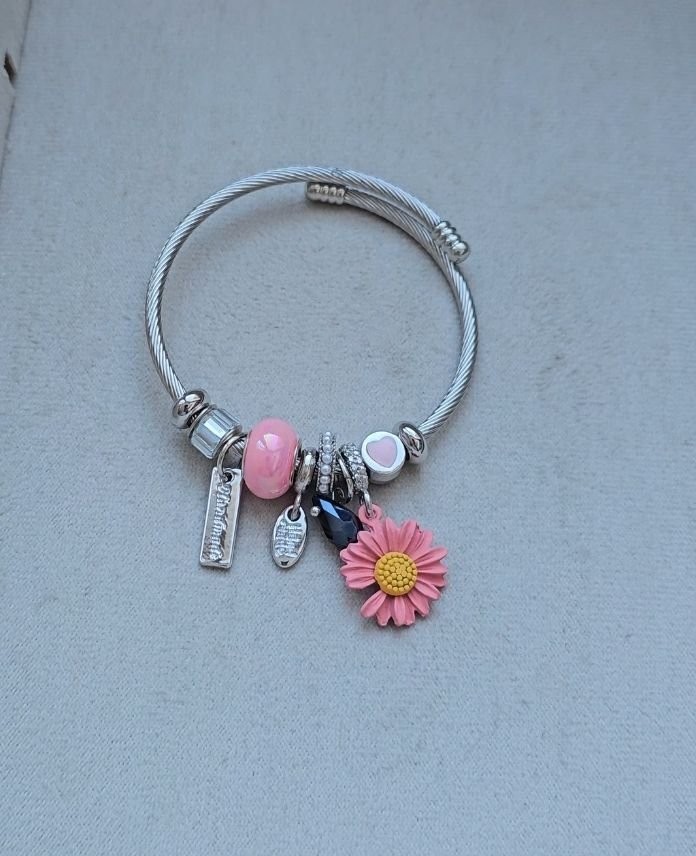 Pndr Silver Pembe Papatya