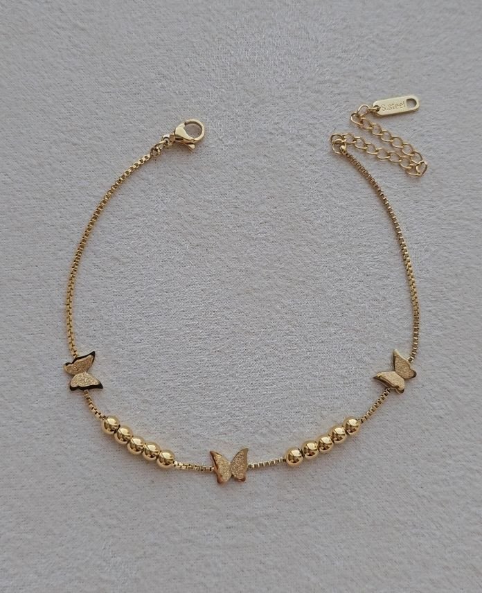 Çelik Dorika Kelebek Halhal