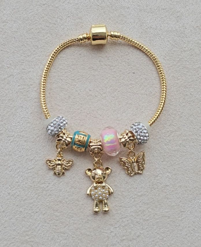 Pndr Gold Gerçek Ayıcık Pembe