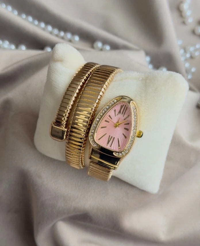 Aksesuar Metal Yılan Saat