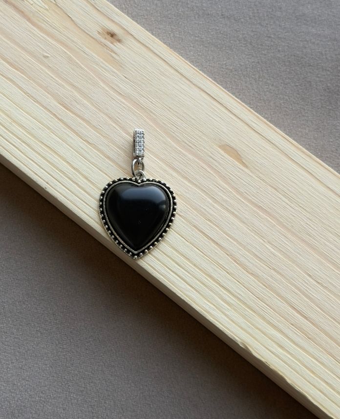 Pirinç Fermuar Charm