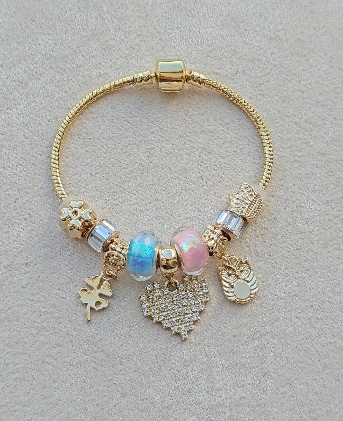 Pdnr Gold Gerçek Kalp Pembe