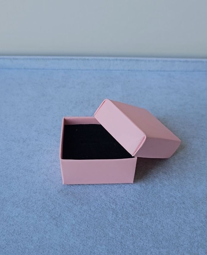 Aksesuar 3X4X6Cm Süngerli Pembe Kutu