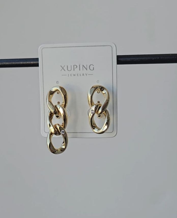 Xuping Zincir Gold Küpe