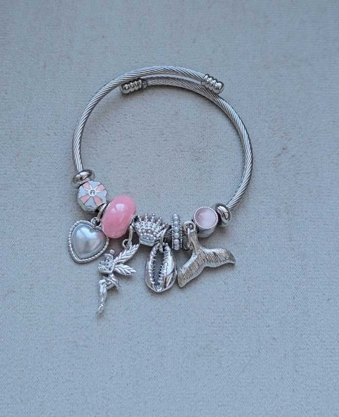 Pndr Silver Pembe Balık Kuyruğu