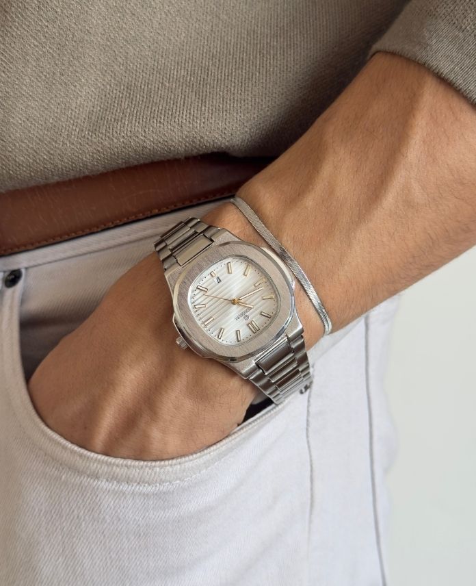 Erkek Saat Bileklik Kombin