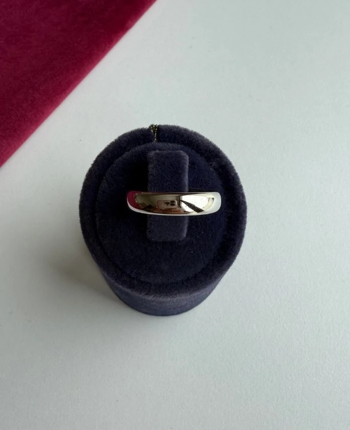 Xuping 3mm Alyans Silver Yüzük