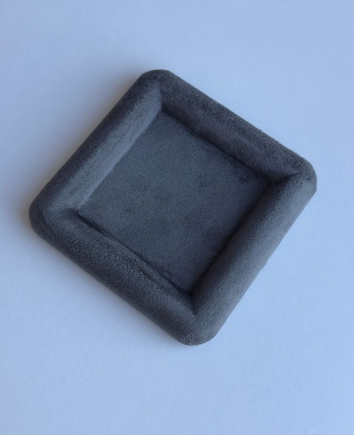 Aksesuar Kare12X12Cm Gri Tabla