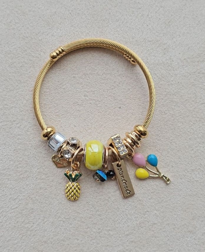Pndr Gold Ananas Sarı