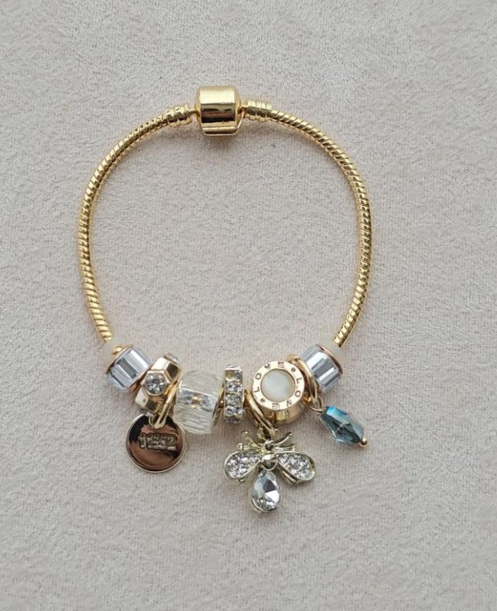 Pdnr Gold Gerçek Kelebek Lacivert