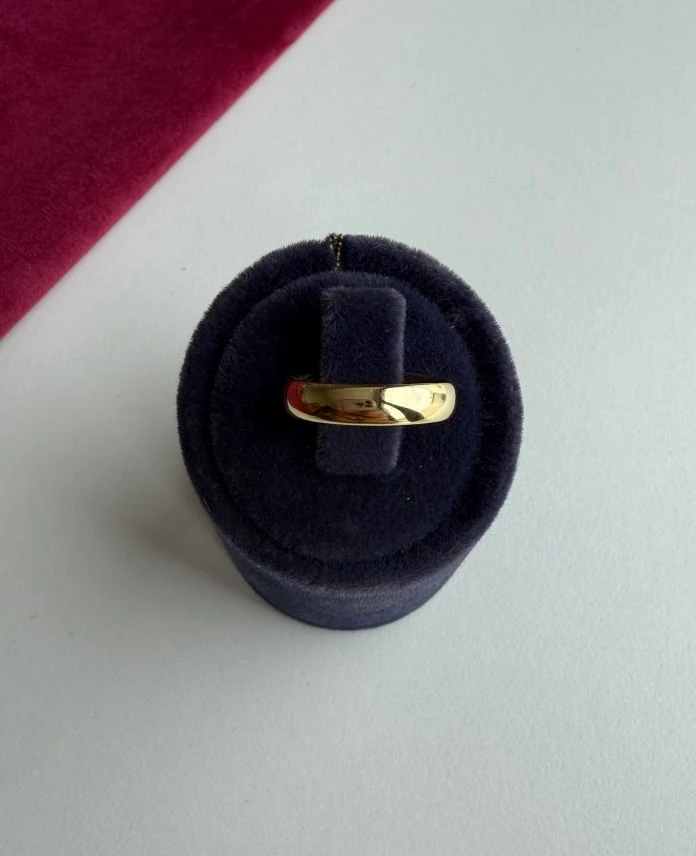 Xuping 3mm Alyans 14K Yüzük